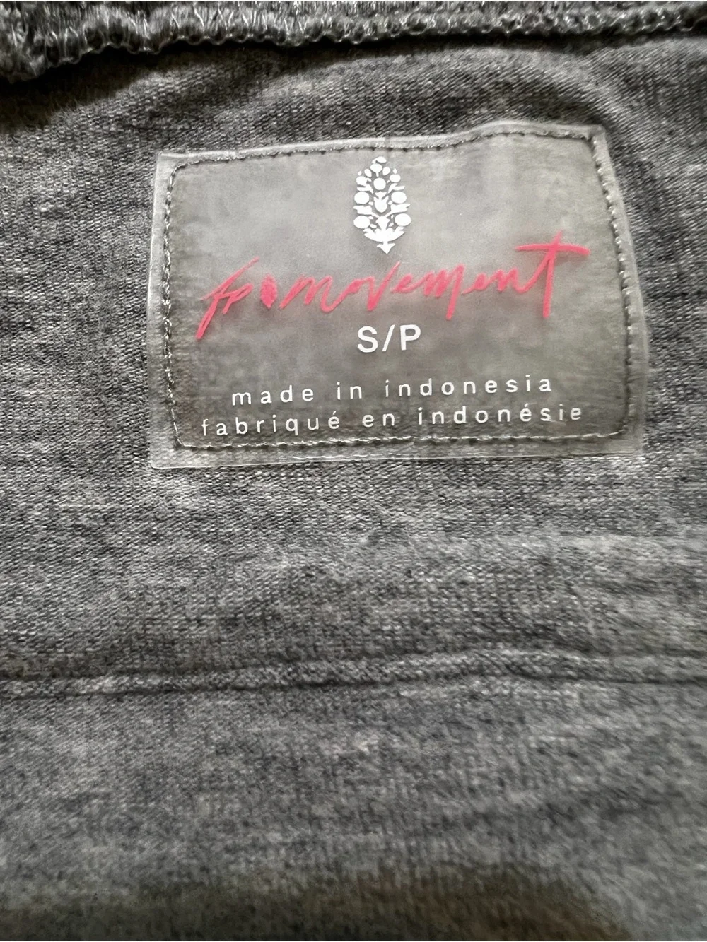 Free People Hot Shot Onesie Jumpsuit Gray Harem Romper Pockets Small